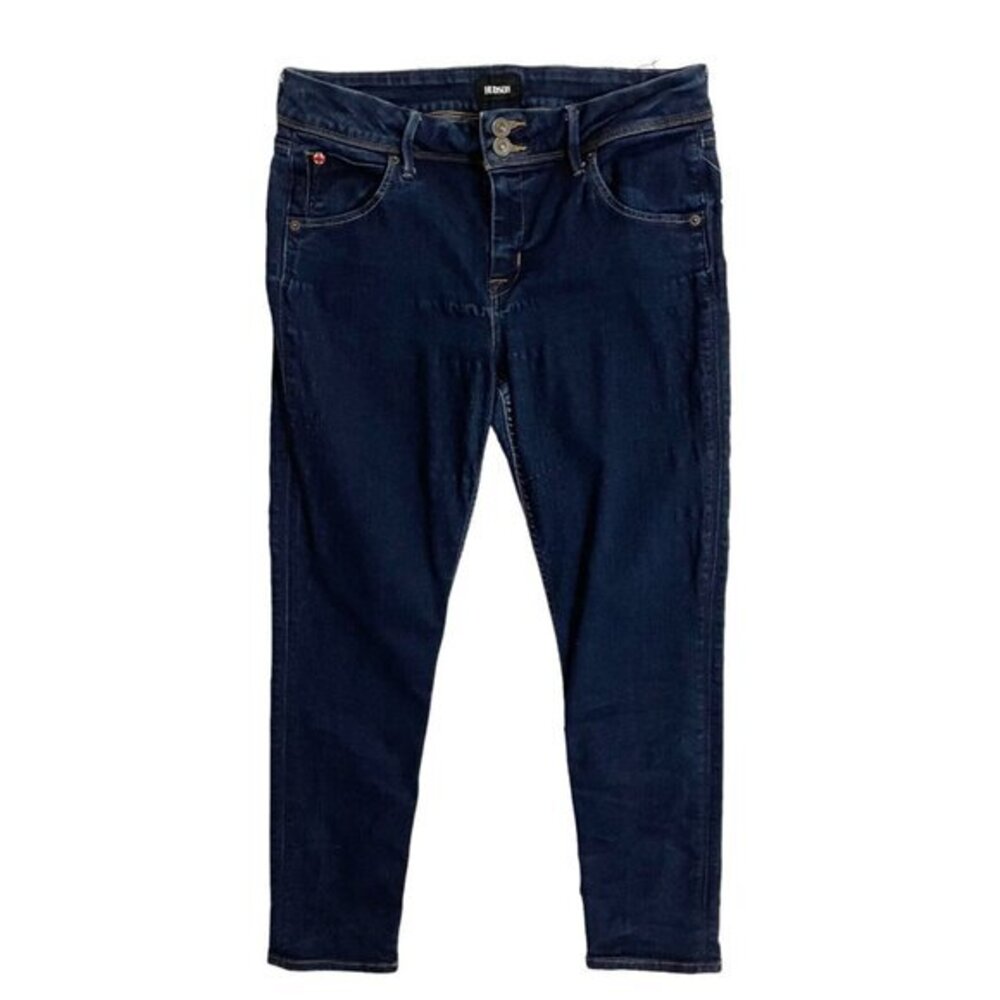 Hudson Jeans Collin Skinny Dark Wash Denim Mid Rise SZ 31